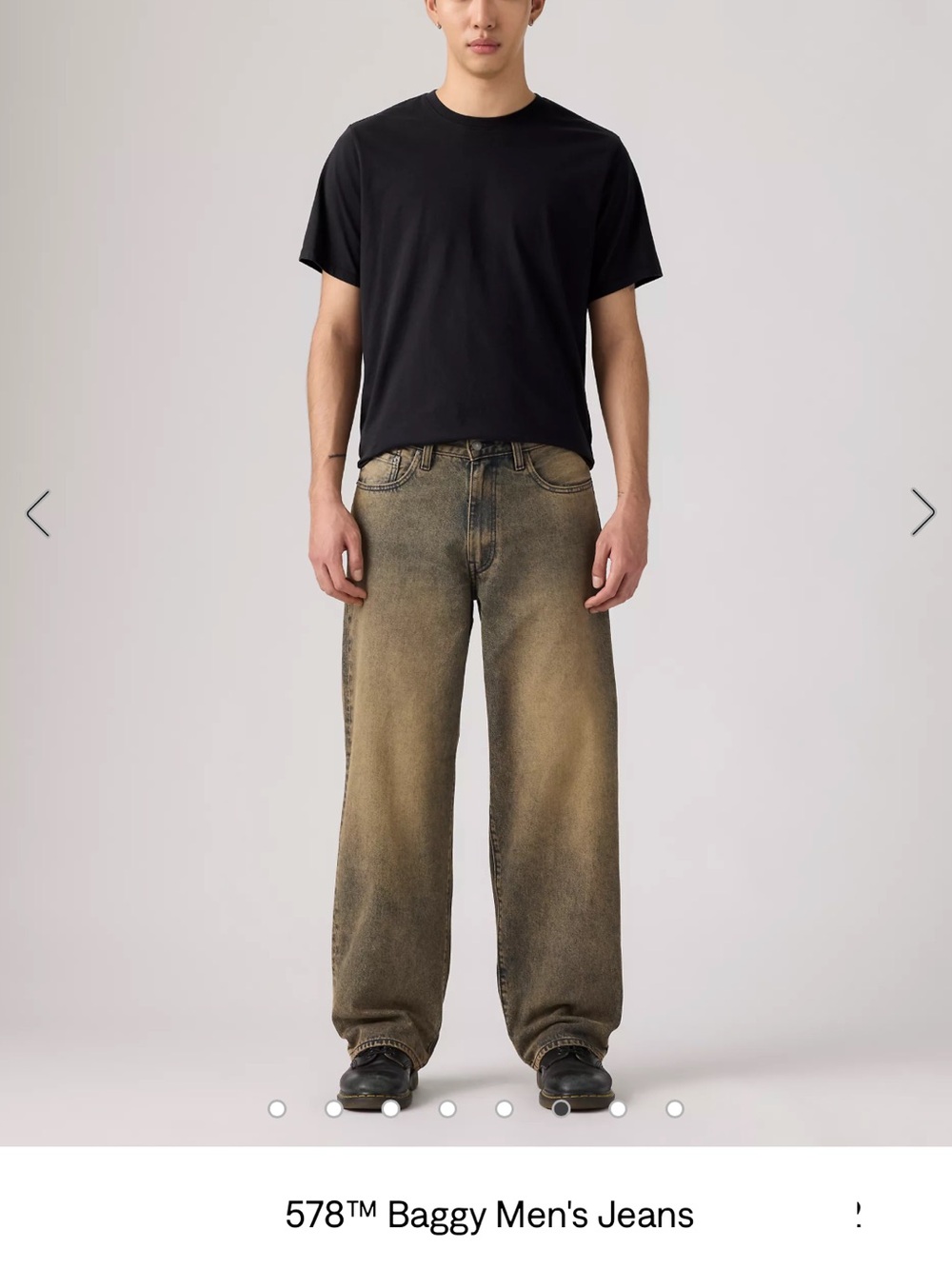 Levi's 578™ Baggy Jeans in Washed Brown